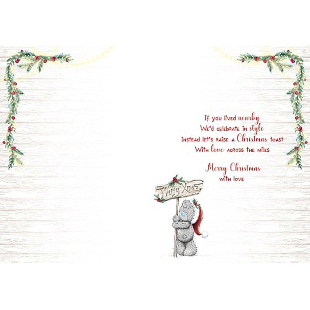 Across The Miles Me to You Bear Christmas Card Extra Image 1